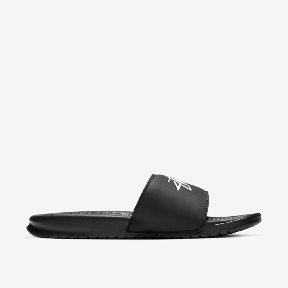 Nike Benassi x Stüssy Slides (Cross posted) - Picture 2 of 3